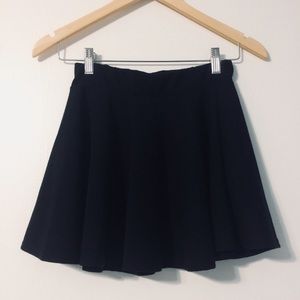 Black Skater Skirt